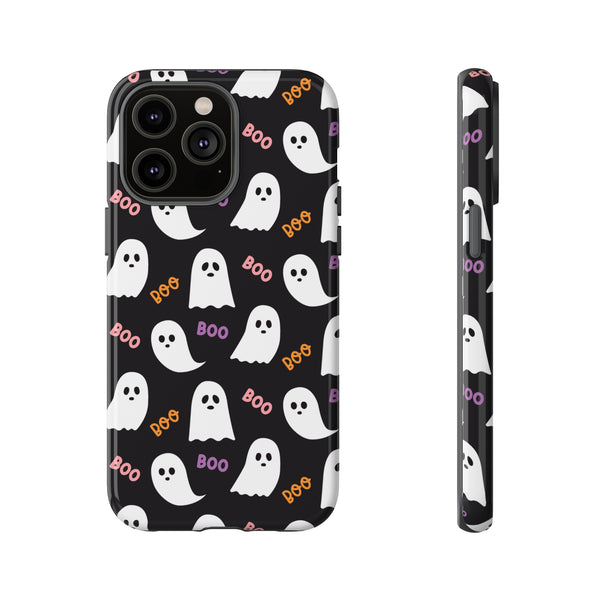 Boo Ghost Halloween Phone Case For iPhone, Cute Cases For iPhone