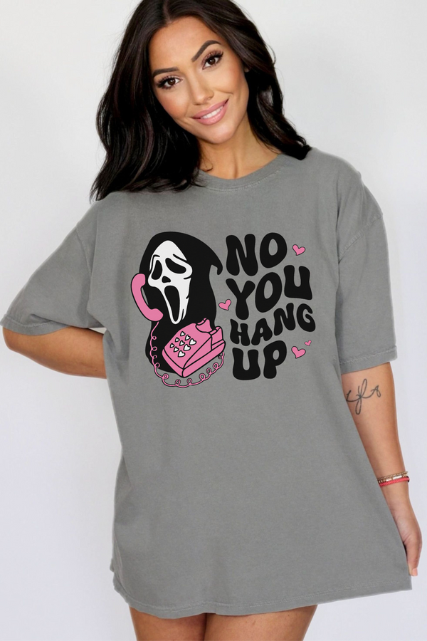No You Hang Up Scream Shirt, Halloween Shirt Cute, Halloween T Shirt
