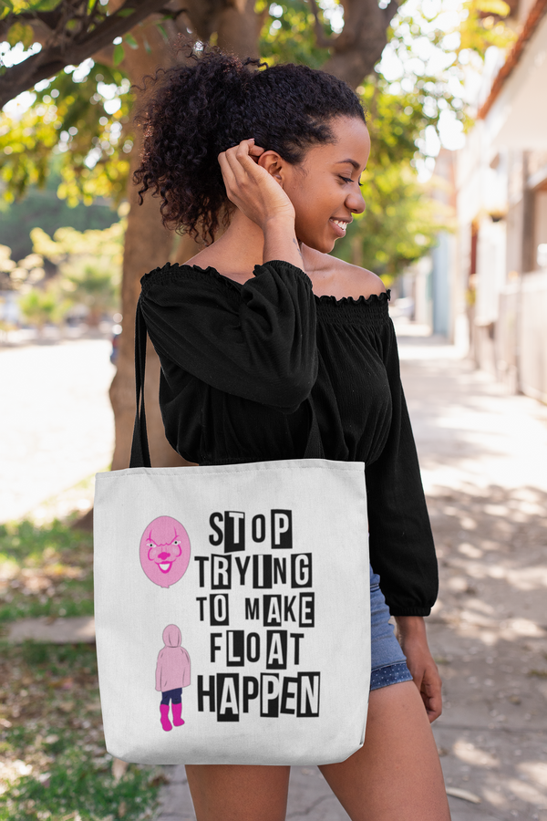 Stop Trying To Make Float Happen Canvas Tote Bag, Mean Girls Halloween Bag