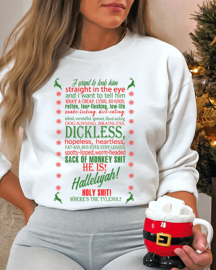 Christmas Vacation Rant Sweatshirt, Funny Griswold Sweatshirt,...