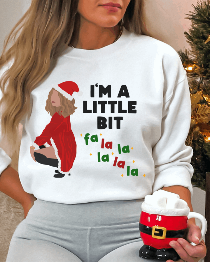 Alexis Rose Christmas Sweatshirt, Fa La La A Little Bit Christmas,...