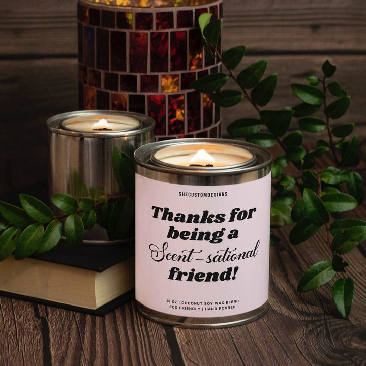 Best Friend Candles, Friends Candles, Candle In Tin SheCustomDesigns