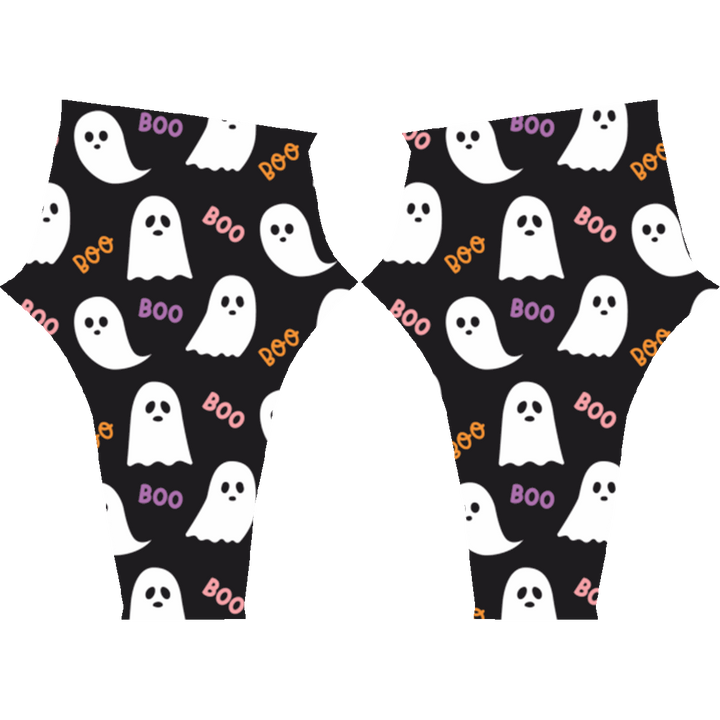 Boo Ghost Halloween Leggings