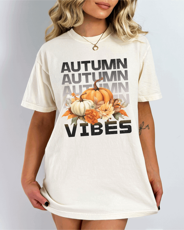 Autumn Vibes Fall T Shirt, Women's Fall Shirt