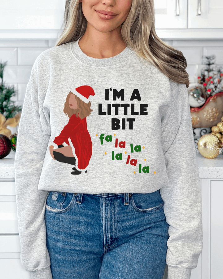 Alexis Rose Christmas Sweatshirt, Fa La La A Little Bit Christmas,...