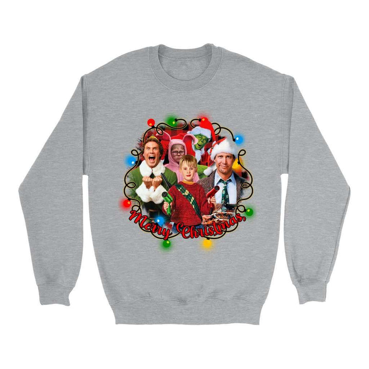 Christmas Friends Sweatshirt, Christmas Movies Sweater, Griswold Chevy Chase Sweater SheCustomDesigns