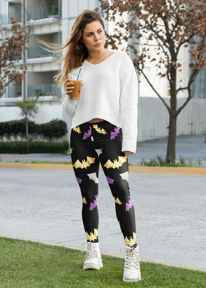 Bats Halloween Leggings