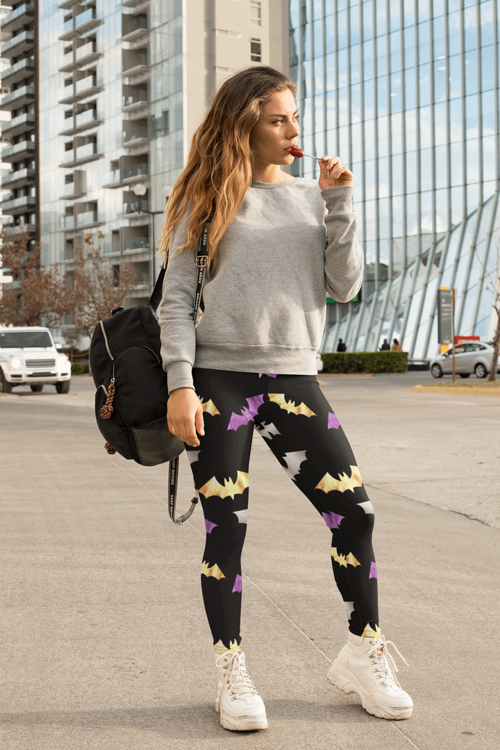 Bats Halloween Leggings