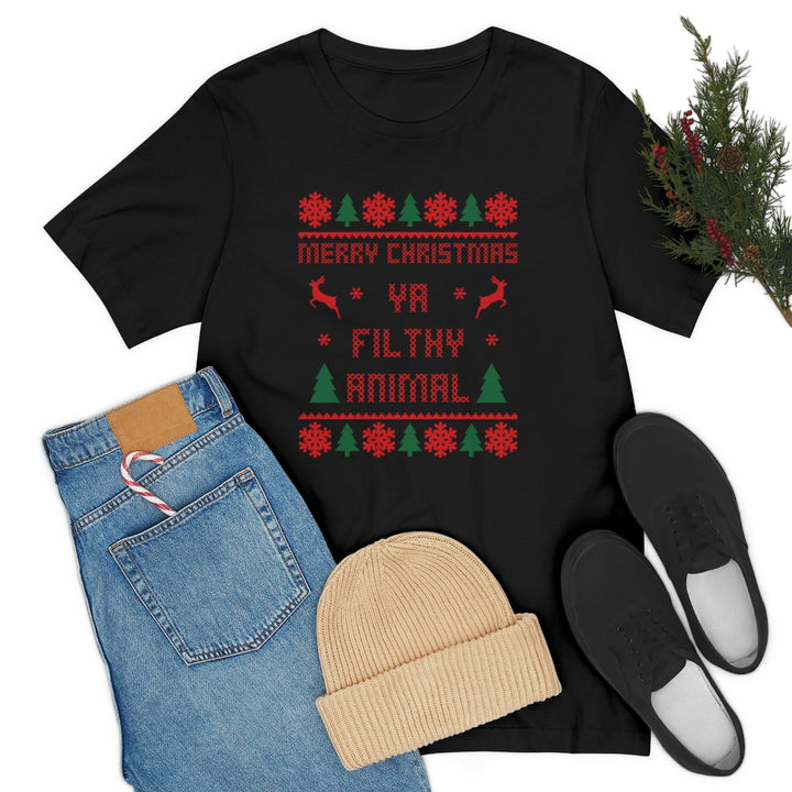 Merry Christmas Ya Filthy Animal Shirts, Kevin Home Alone T Shirt, Merry Christmas Ya Filthy Animal T Shirt SheCustomDesigns