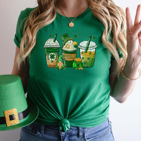 Coffee St Patricks Day Shirts For Woman, St Patricks Day Shirt Womens SheCustomDesigns