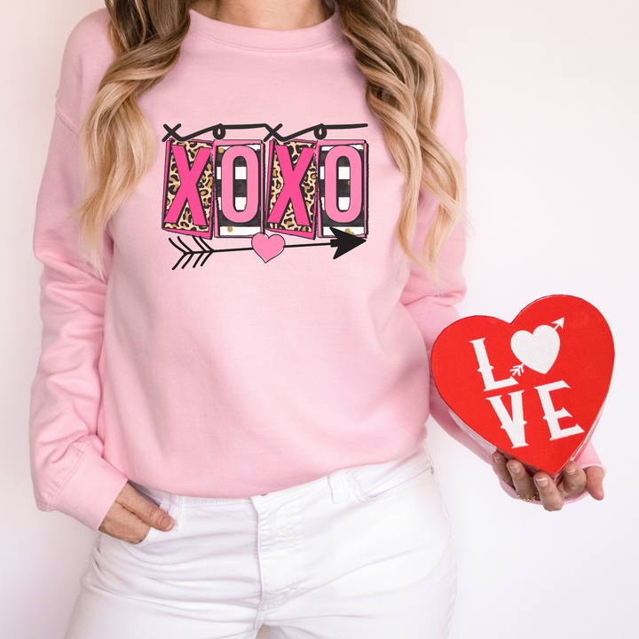 XOXO Valentine's Sweatshirt, Valentines Sweatshirts SheCustomDesigns