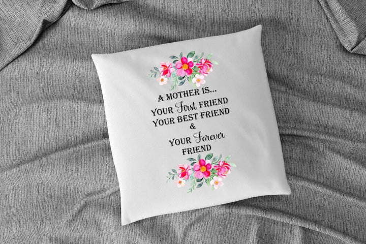 Personalized Pillow Cover, Birthday Gift To Sister, Mothers Day Gift From Husband, Personalized Gift To Mom With Daughter SheCustomDesigns