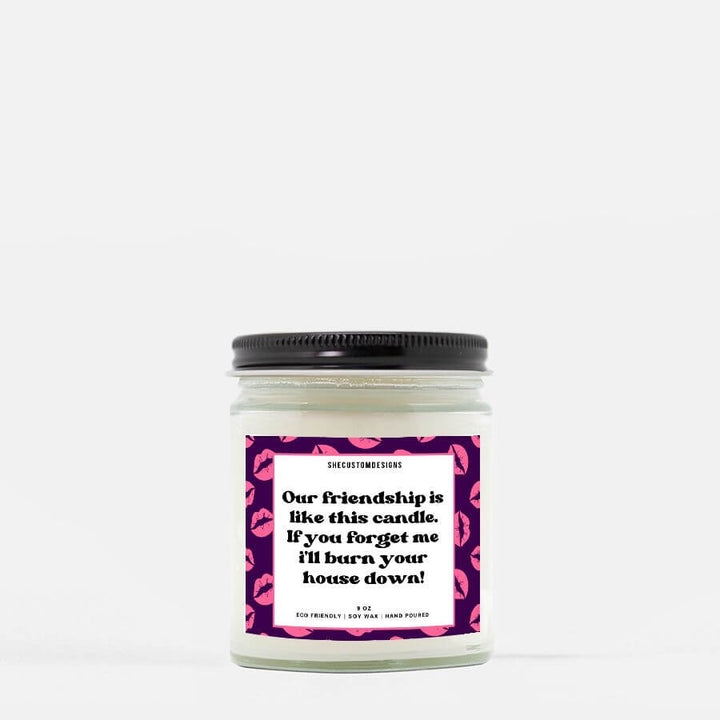 Best Friend Candles, Bestie Candles, Candle For Birthday Gift, Candle For Valentine's Day SheCustomDesigns