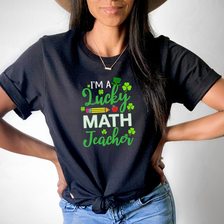 Teacher Math Shirts, Teacher St Patricks Day Shirt, St Patricks Day Shirts For Teachers SheCustomDesigns