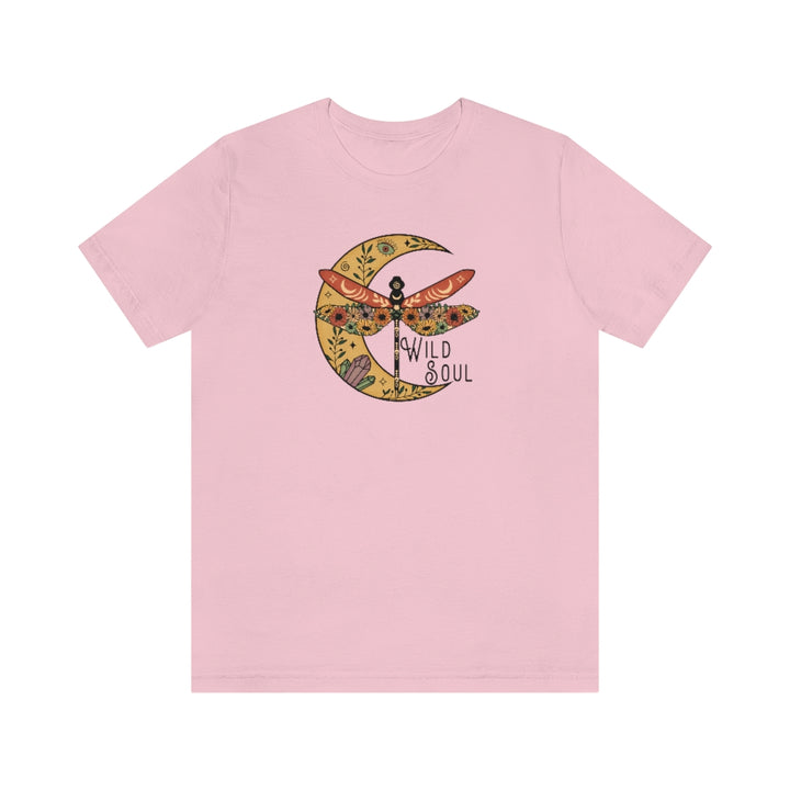 Wildflower T-shirt, Wild Soul Shirt, Vintage Tees, Aesthetic Tshirt With Sayings, Wild Flower Vintage T-shirt SheCustomDesigns