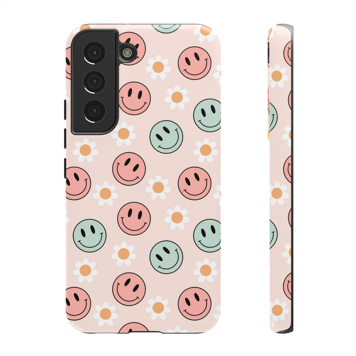 Smiley Face Phone Case iPhone, Happy Smiley, Aesthetic Phone Case, iPhone Case Cute, Tough Cases For iPhone SheCustomDesigns