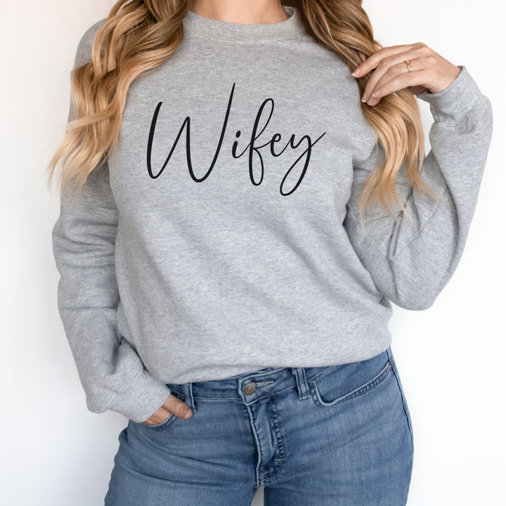 Wifey Sweatshirts, Wife Life Sweatshirt, Creek Sweater, Wifey Sweaters SheCustomDesigns