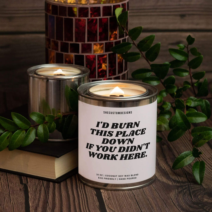 Candles For Coworkers, Gift For Coworker Birthday, Coworker Candles SheCustomDesigns