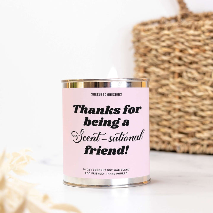 Best Friend Candles, Friends Candles, Candle In Tin SheCustomDesigns