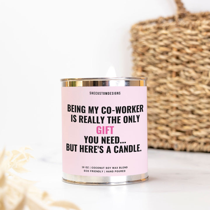 Coworker Candles, Gift For Coworker Birthday, Candles For Coworkers SheCustomDesigns