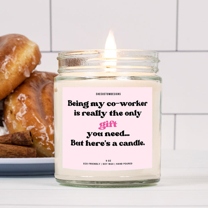 Coworker Candles, Funny Coworker Candles, Co Worker Candle SheCustomDesigns