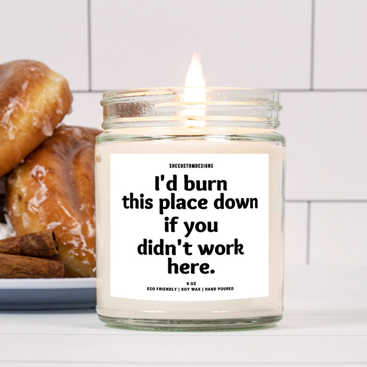 Funny Candles For Coworkers, Co Worker Candle, Funny Co Worker Candles SheCustomDesigns