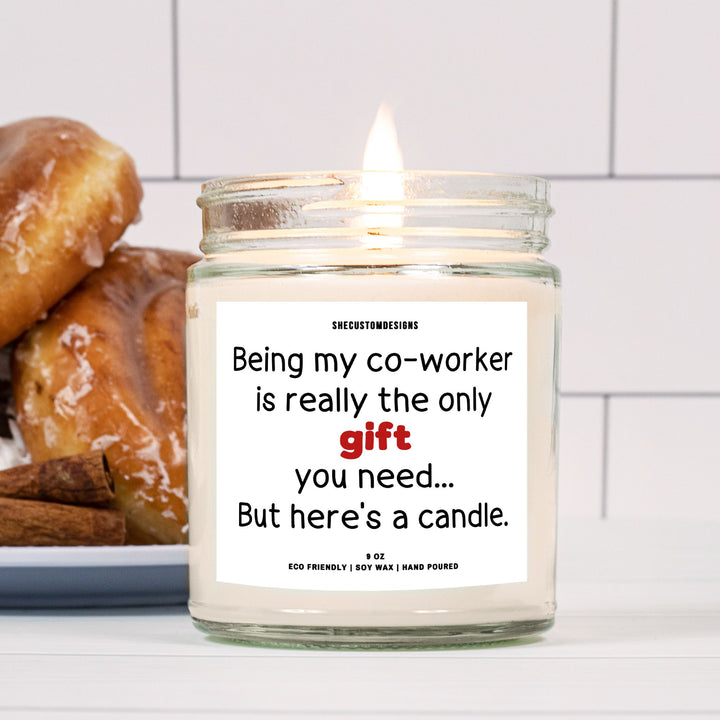Gift For Coworkers, Funny Candles For Coworkers, Funny Coworker Candle SheCustomDesigns