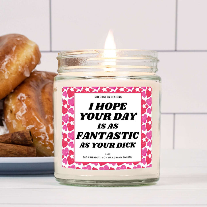 Candle For Valentine's Day, Funny Valentines Candle, Naughty Candles SheCustomDesigns