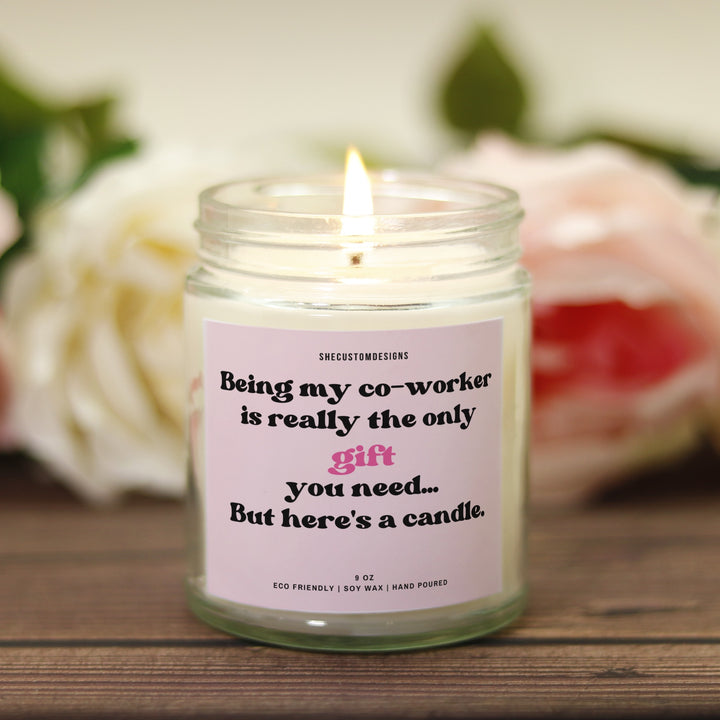 Coworker Candles, Funny Coworker Candles, Co Worker Candle SheCustomDesigns