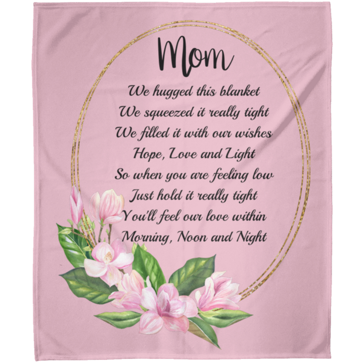 Gifts For Mom Birthday, Mom We Hugged This Blanket, Mothers Day Gift SheCustomDesigns