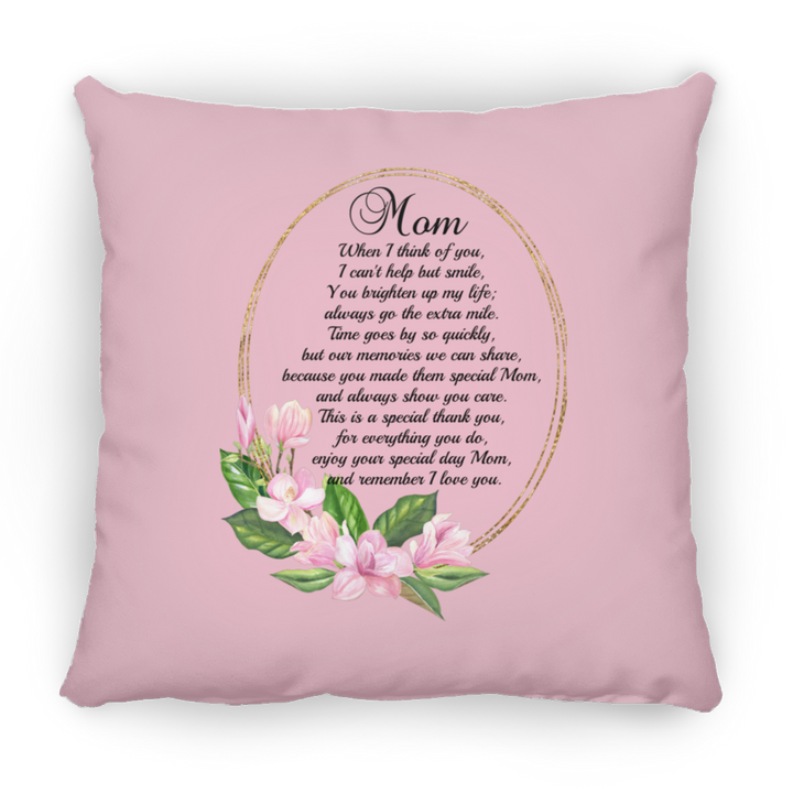 Personalized Throw Pillow For Mom, We Hugged This Pillow, Mothers Day Gift From Daughter SheCustomDesigns