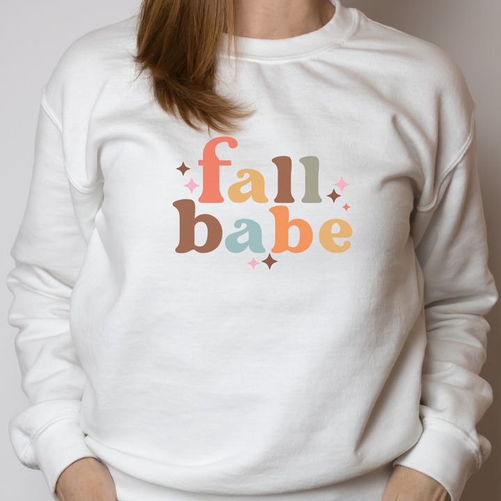 Fall Babe Sweatshirt, Fall Sweater Womens, Fall Shirts, Fall Sweater Plus Size SheCustomDesigns