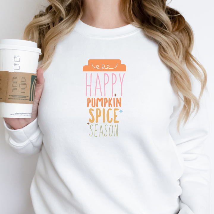 Fall Sweater Womens, Fall Sweater Plus Size, Fall Shirts, Pumpkin Spice Fall Sweatshirt SheCustomDesigns