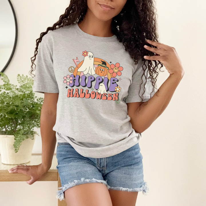 Hippie T Shirt, Halloween Shirt For Woman, Halloween Shirt Womens, Halloween T Shirt, Halloween Shirt For Adults SheCustomDesigns