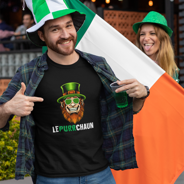 Leprechaun St Patricks Day Shirt Men, St Patrick's Day Mens Clothing, Women's St Pattys Shirt SheCustomDesigns