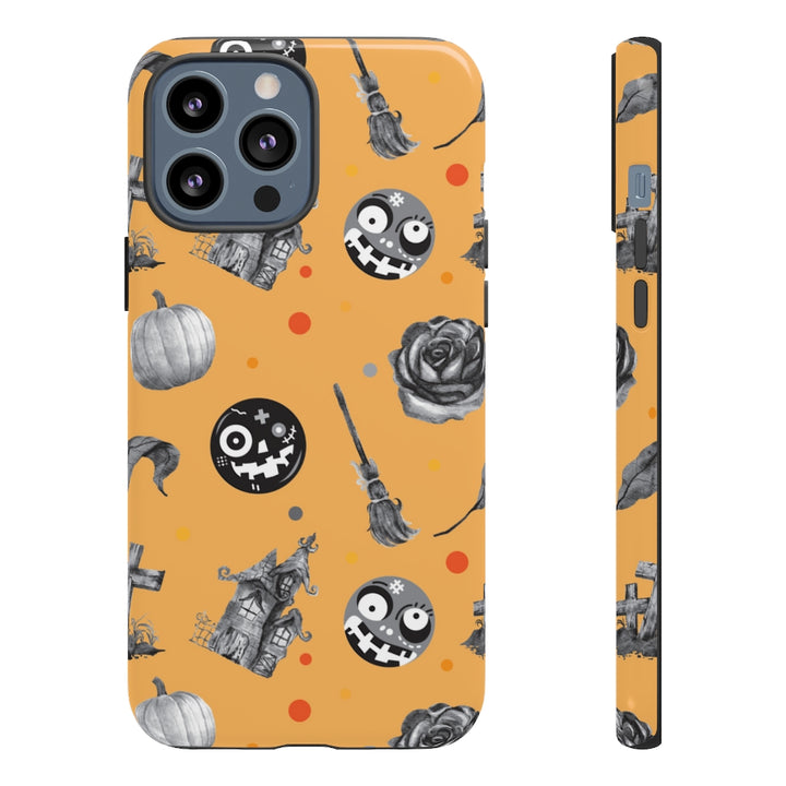 Tough Cases For iPhone, Halloween Phone Case, Phone Cover Case, iPhone Case Cute SheCustomDesigns