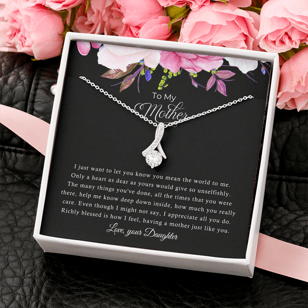 Gift For Mom On Valentines Day, Mothers Day Gift, Birthday Gift For Mom, Necklace For Mom From Daughter, Mothers Day Gift SheCustomDesigns