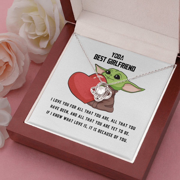 Gift For Girlfriend Birthday, Valentine's Day Gift For Girlfriend, Yoda Best Girlfriend SheCustomDesigns