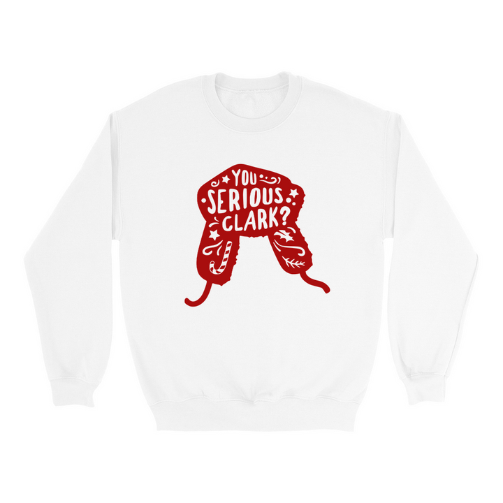 You Serious Clark Griswold Christmas Pajamas Sweatshirt, Christmas Vacation Sweatshirt, Ugly Christmas Sweater SheCustomDesigns