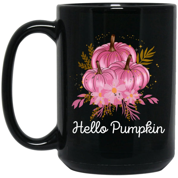 Pumpkin Mug, Fall Mug, Pink Pumpkins, Hello Pumpkin, Fall Y'all Mug, Pumpkin Patch, Thanks Giving Mug, Love Fall Mug, Customisable Mug, Gift SheCustomDesigns