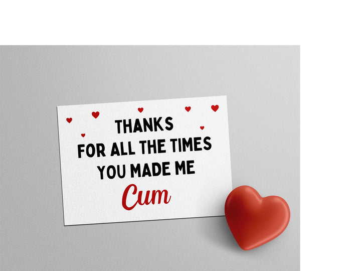 Vulgar Valentines Day Card For Wife, Funny Card For Wife, Naughty Birthday Card For Girlfriend, Funny Card Valentines Card For Girlfriend SheCustomDesigns