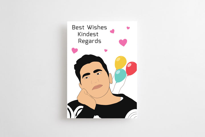 Funny David Rose Birthday Card, Best Wishes Kindest Regards. Creek Gifts 30th Birthday Card SheCustomDesigns