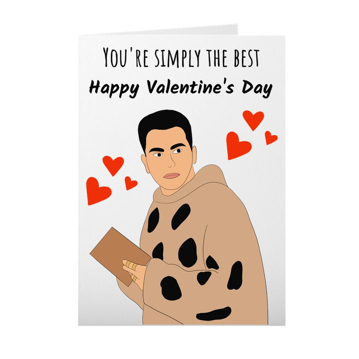 You're Simply The Best, David Rose Valentines Day Card, Schitts Creek Valentines Card SheCustomDesigns
