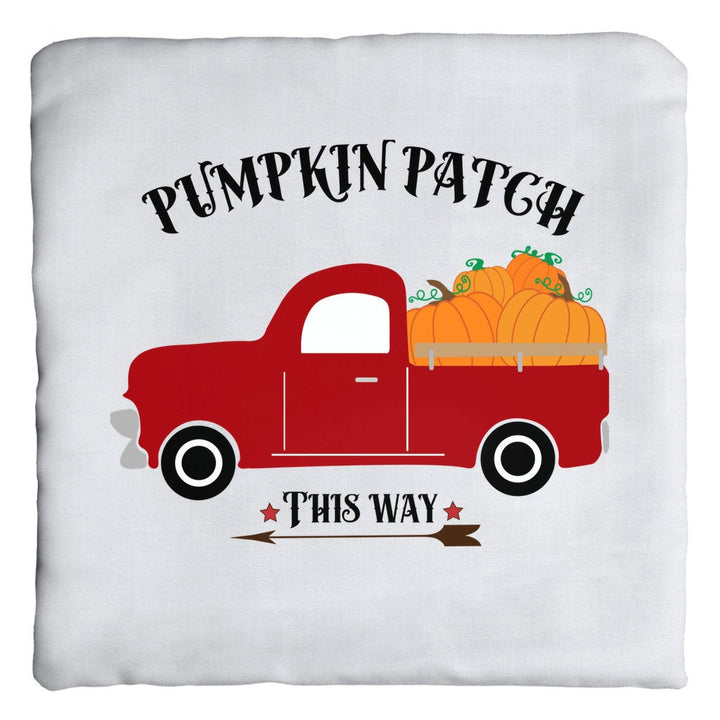 Pumpkins Decor, Pumpkin Patch This Way Pillow Cover, Pumpkin Patch Pillow, Red Pumpkin Truck, Fabric Pumpkins, Thanks Giving Pillow SheCustomDesigns