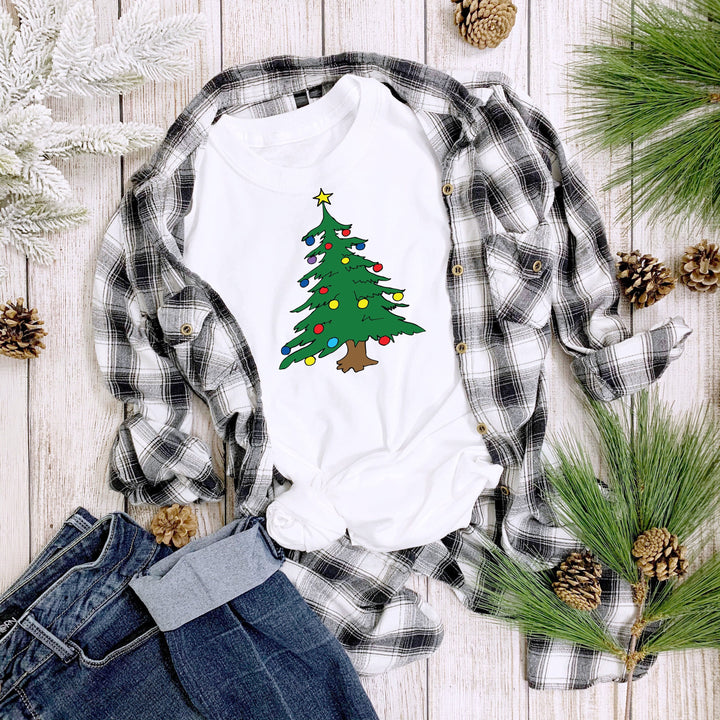 Christmas Tree Shirt, Family Matching Christmas Shirts, Christmas Tee, Holiday Shirt SheCustomDesigns