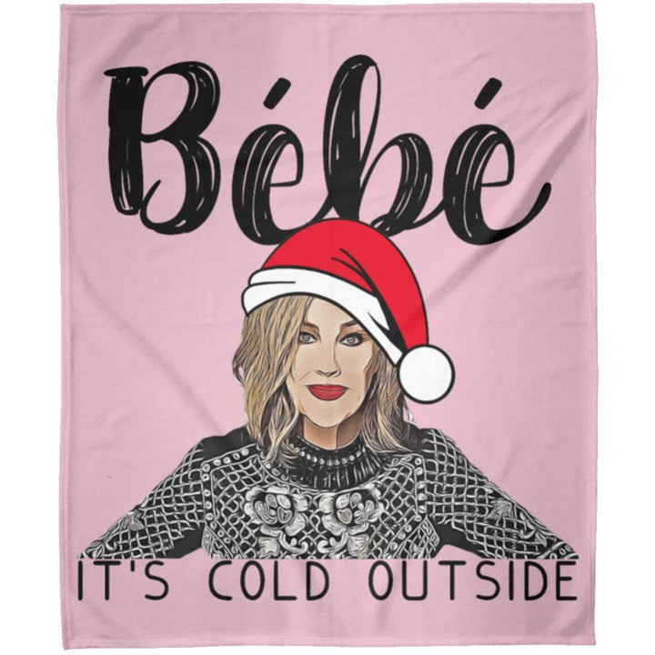 Bebe Its Cold Outside Moira Rose Blanket, Creek Blanket, Creek Gifts, Christmas Blanket, Christmas Gifts SheCustomDesigns