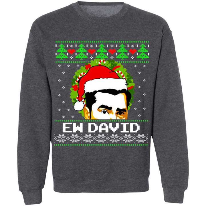 Ew David Christmas Sweatshirt, David Rose Christmas Sweatshirt, Ugly Christmas Sweater SheCustomDesigns