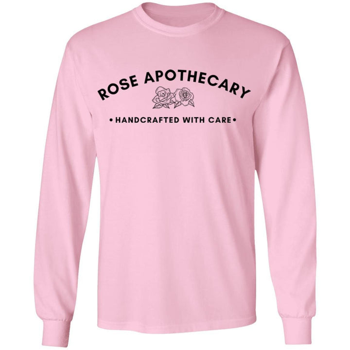 Rose Apothecary Shirt, Handcrafted With Care Shirt, David Rose Long Sleeve Shirt SheCustomDesigns