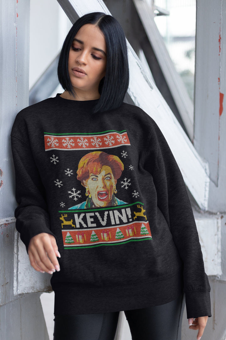 Home Alone Shirt, Ugly Christmas Sweater, Christmas Sweatshirt, Mrs Mcallister, Kevin Ya Filthy Animal, Christmas Gift, Long Sleeve SheCustomDesigns