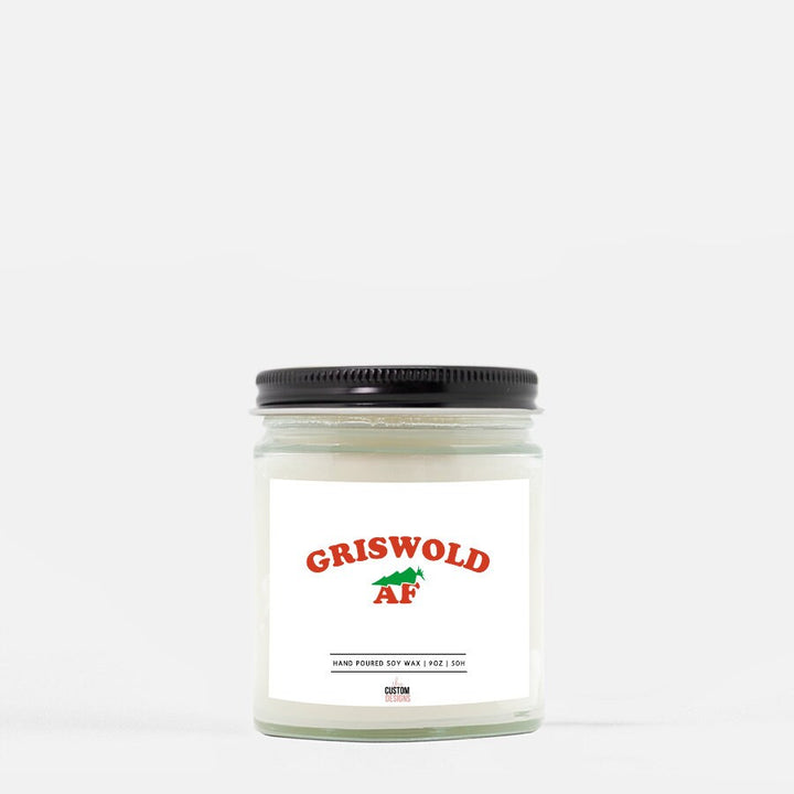Clark Griswold AF Candle, Christmas Gifts, 9 oz Candle, Chevy Chase, Shitters Full, Christmas Vacation, Winter Candle, Cozy Candle, Funny Candle SheCustomDesigns